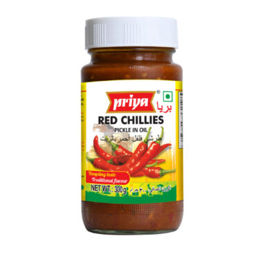 Priya Red Chillies Pickle In Oil 300g