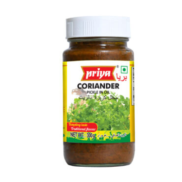 Priya Coriander Pickle In Oil 300g