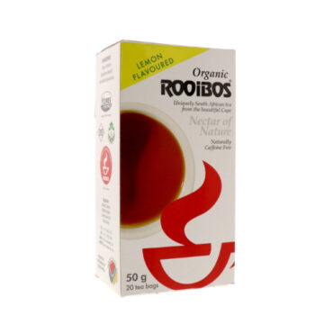 Organic Rooibos Nectar of Nature Lemon Flavour Tea 20pcs